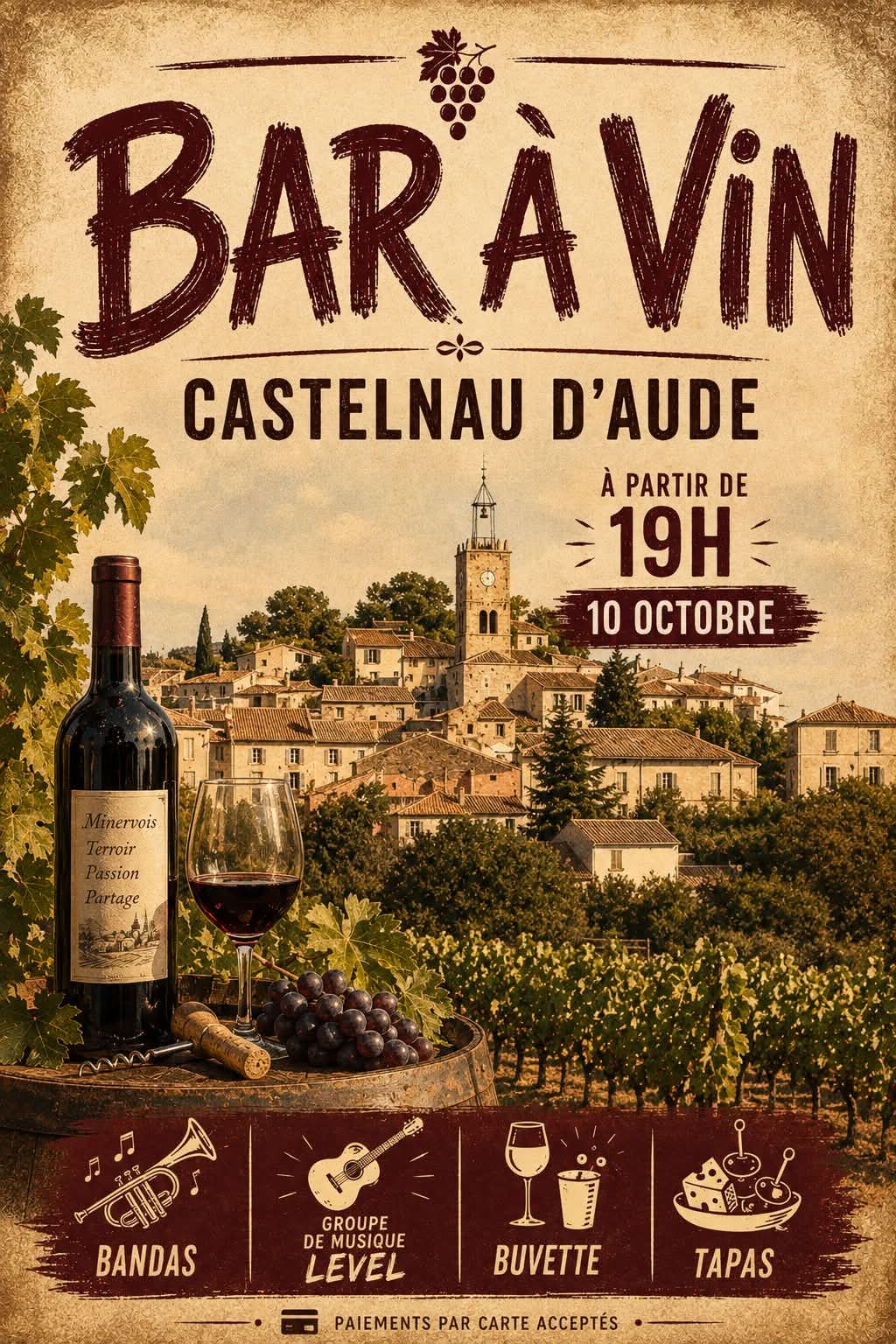 Soirée Bar à vins